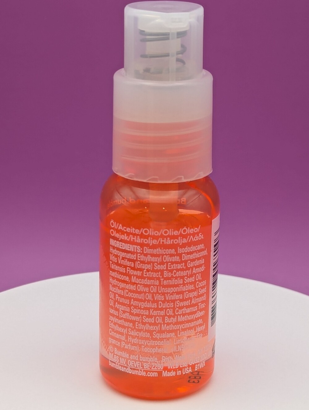 Bumble and bumble Hairdresser's Invisible Oil FS & TS Primer Used + TS Oil VGC - Picture 4 of 9